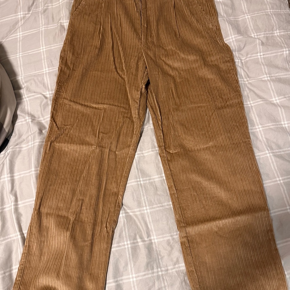 Men's Tan Corduroy Pants